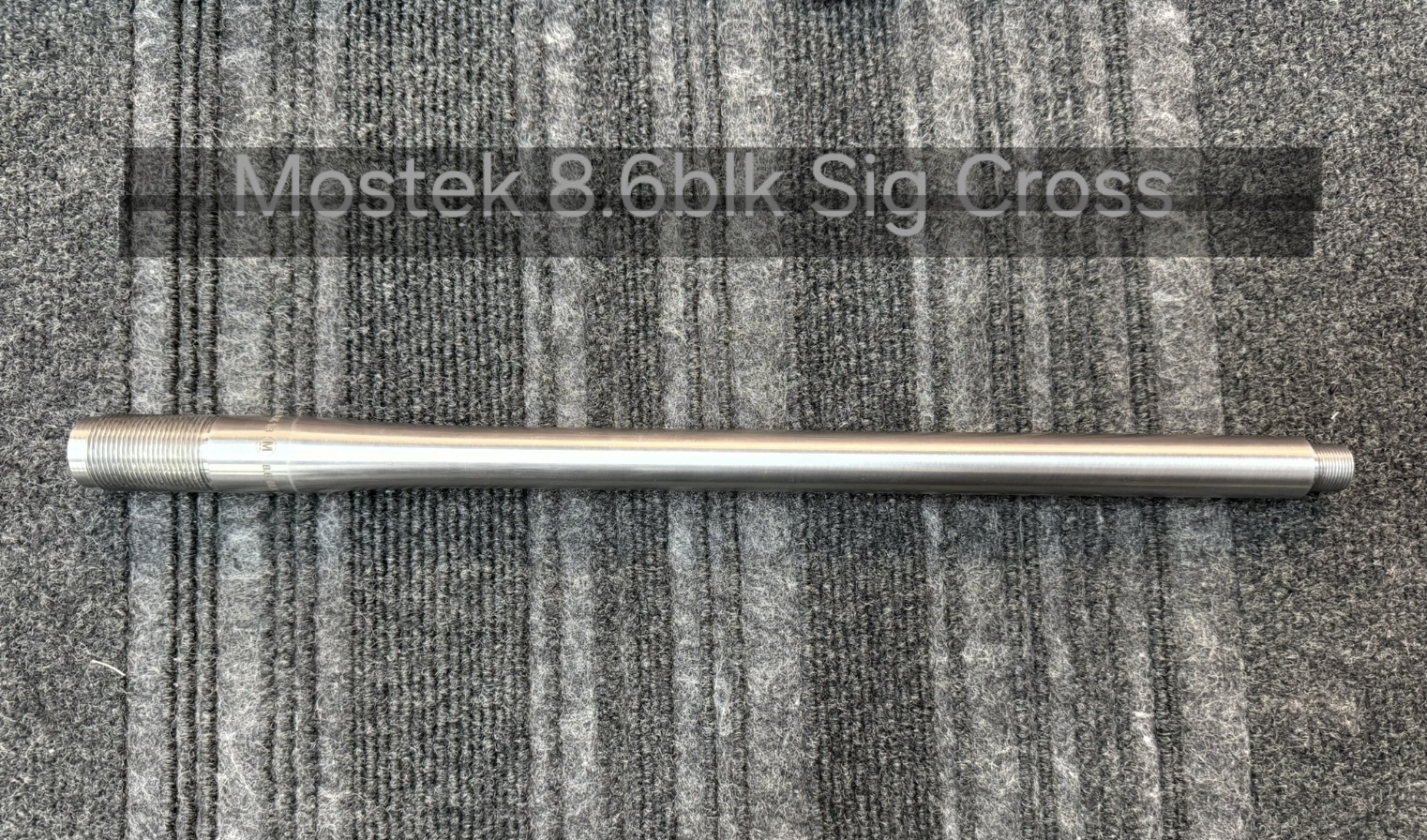 Sig Cross 8.6 blackout Mostek barrel