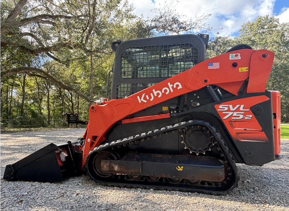 75hp Kubota Skid Steer with Warranty- Bmt, TX
