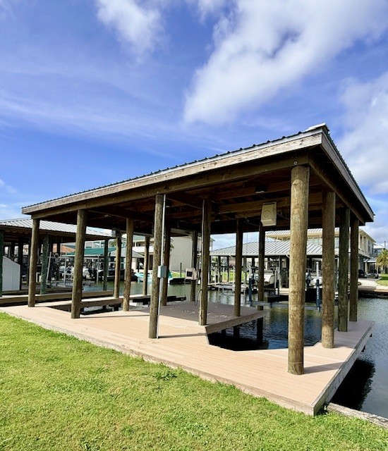 Lot with Double Boat Lift, Shell Beach, Ft. Beauregard Marina