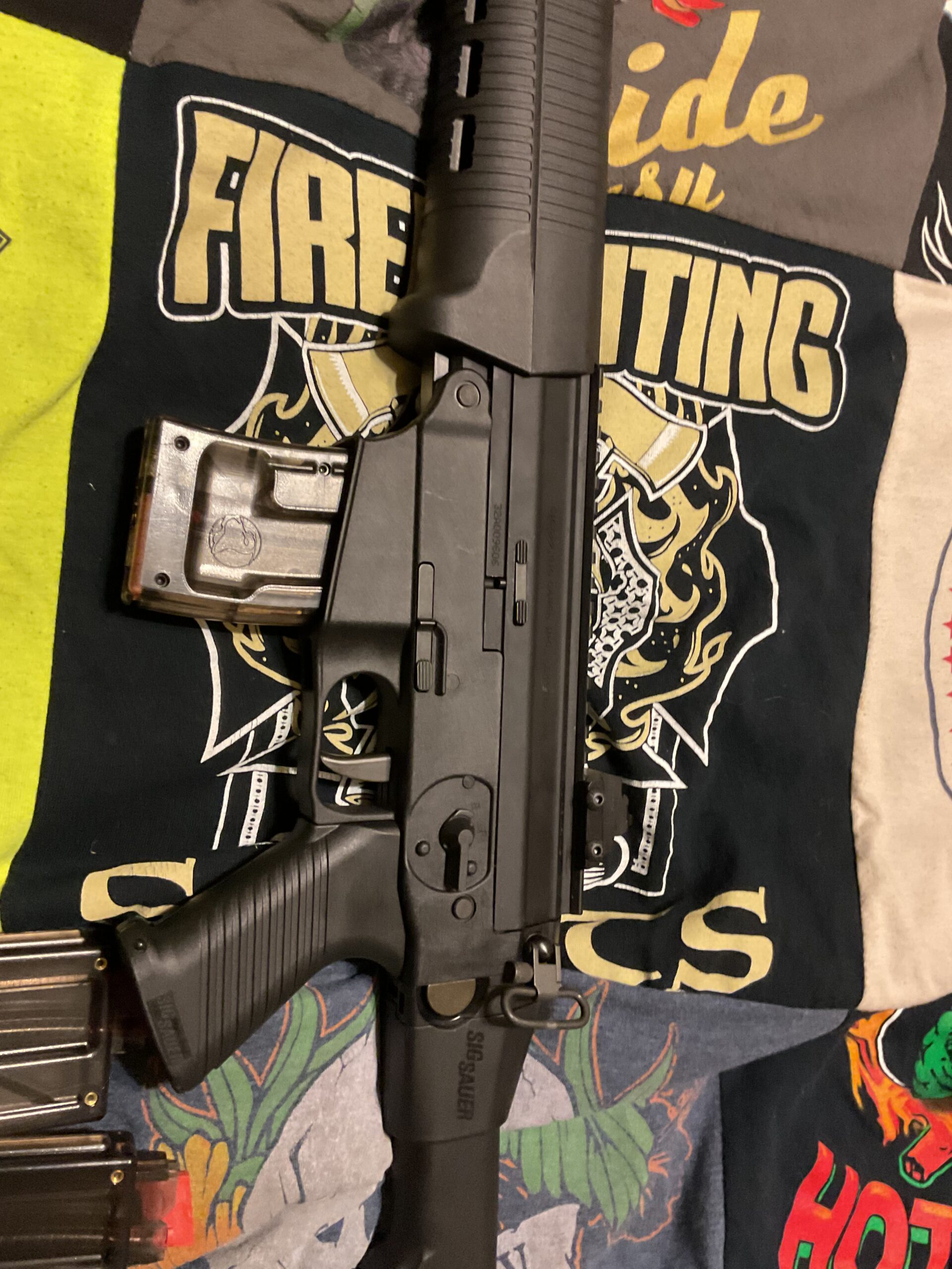 Ruger mini14 tactical and Sig Sauer 522