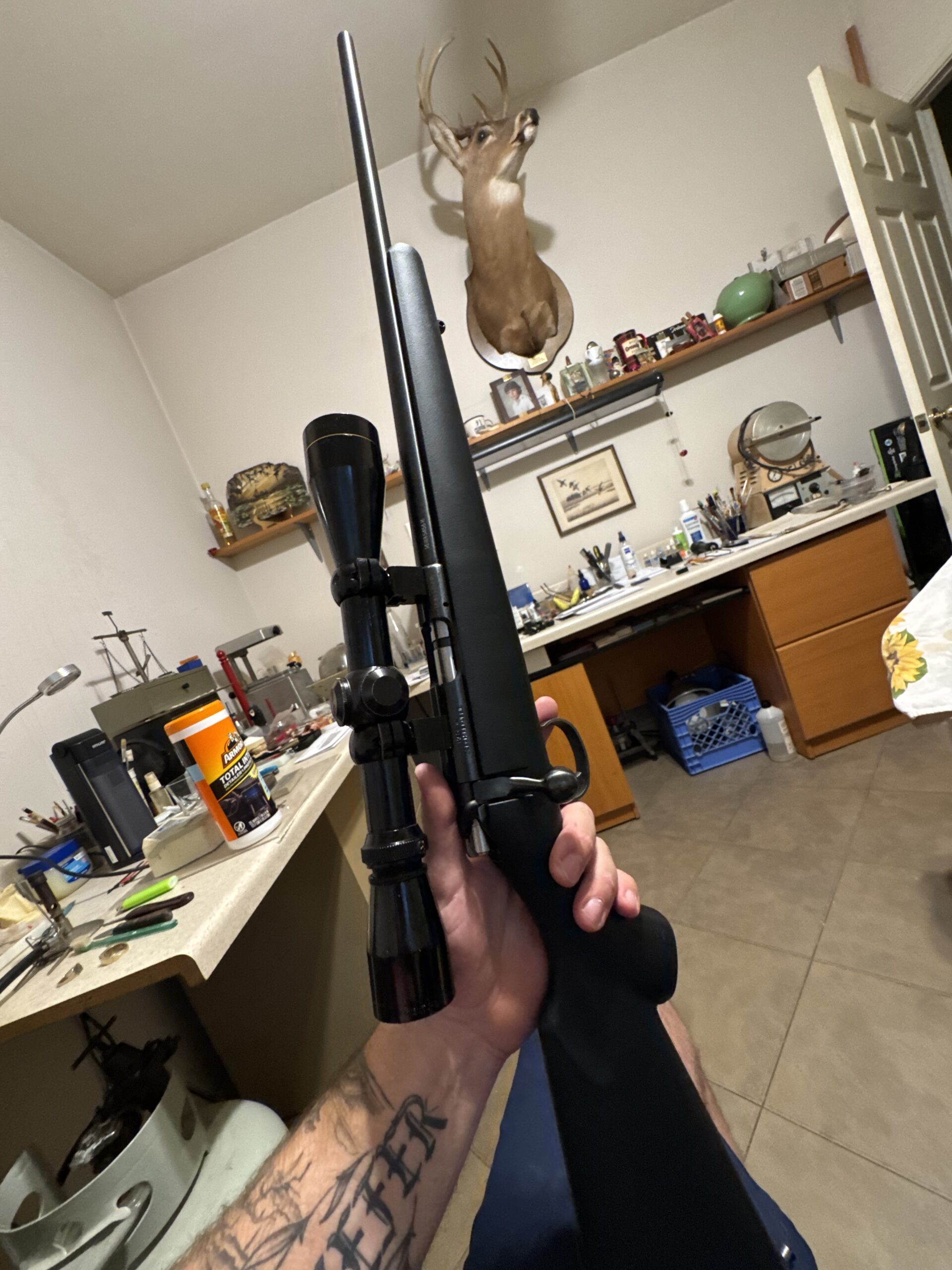 Looking to trade a cz 455 with a leupold 3×9 for a 357 magnum