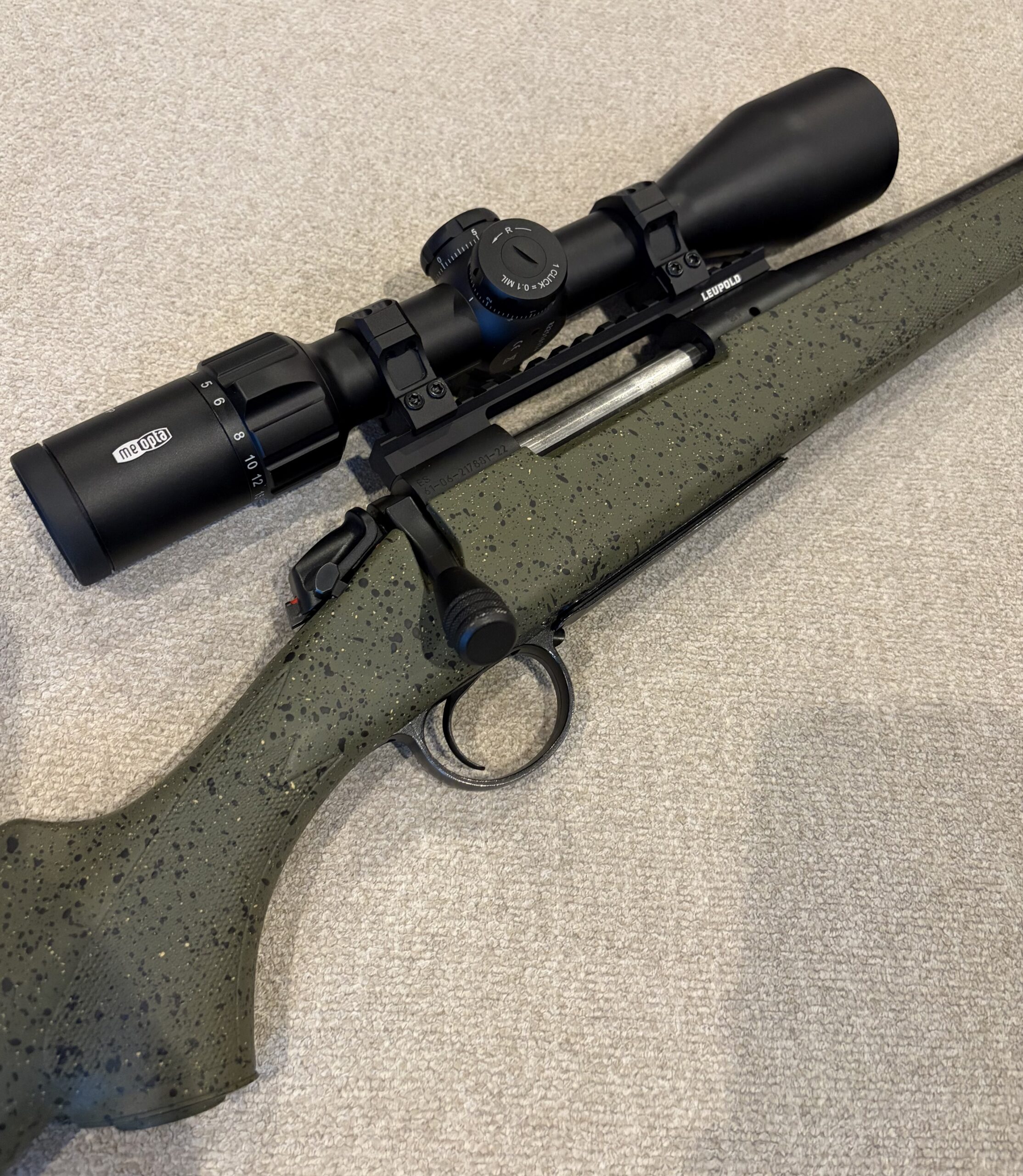 Bergara B-14 w/scope & New Meopta Scope in box