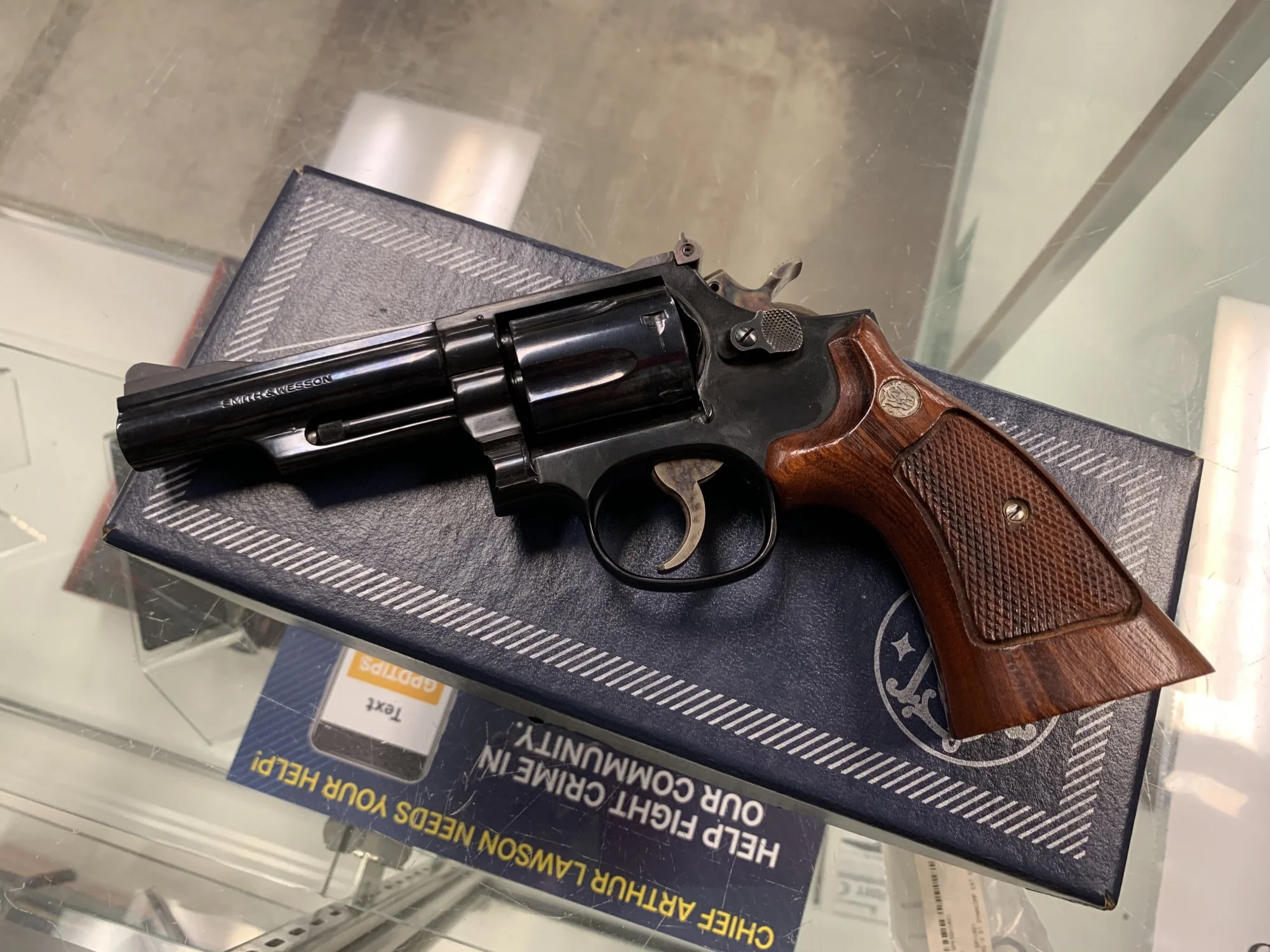 Smith & Wesson 19-4 357 Magnum.