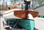 4.30.26 | #9545 • GRIMMALKIN – 18′ FENWICK WILLIAMS CLASSIC WOODEN CATBOAT w/ TRAILER