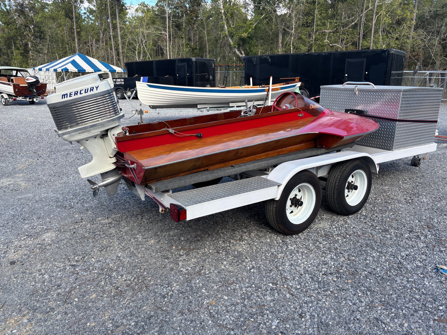 4.30.26 | #9546 • SKEETER” SID 10’, 6” CRAFT D-STOCK HYDROPLANE – MERCURY MARK 55H RACING ENGINE