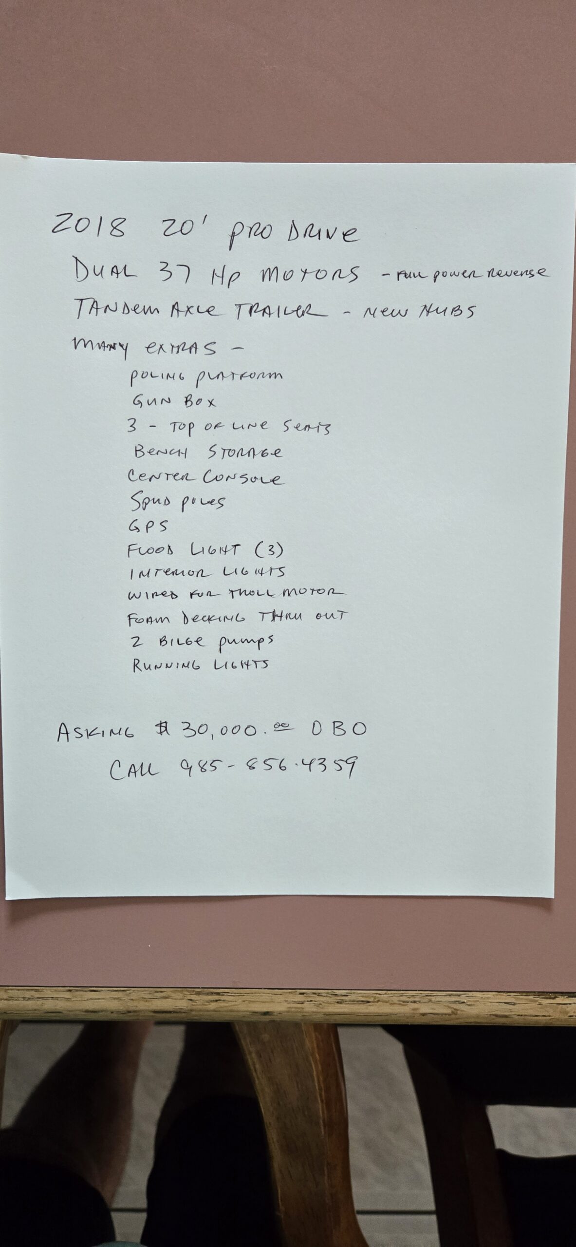 20′ Dual 37 Pro Drive