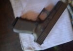 Davidson exclusive Gucci Glock has the sword on top bronze color made from Glock at the Glock Factory this is not redone afterwards somewhere else