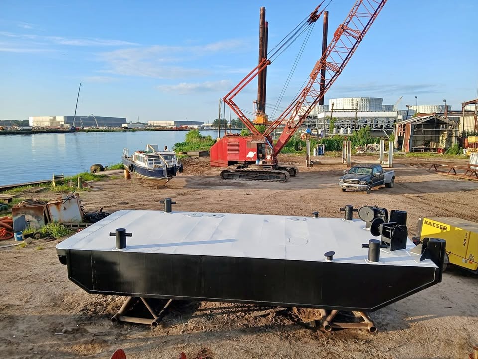 4.23.26 | Marine Auction | #107 • 26′ STEEL NEW BUILD PUSH BARGE