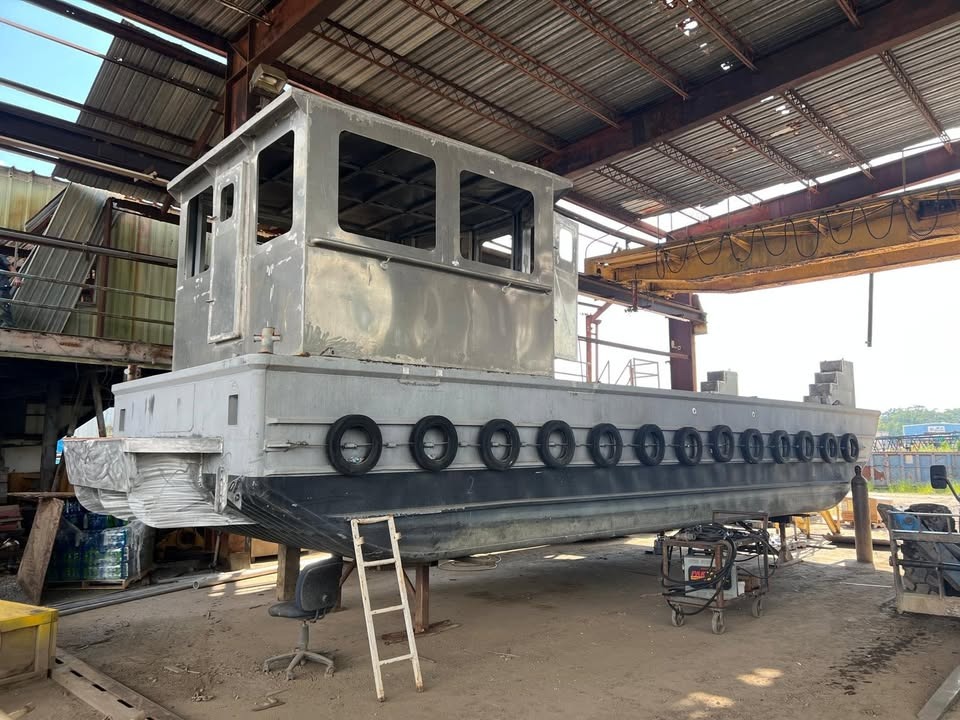 4.23.26 | Marine Auction | #108 • 40′ ALUMINUM NEW BUILD “MARSH MULE”