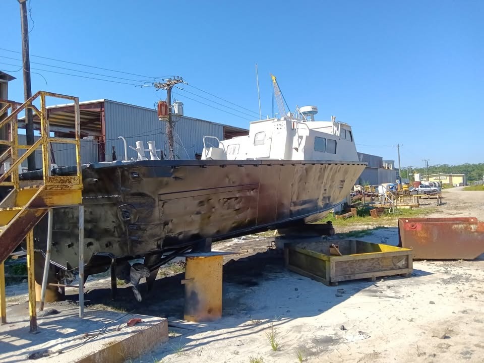 4.23.26 | Marine Auction | #109 • 40’ Aluminum Crew boat “BLACK HAWK”