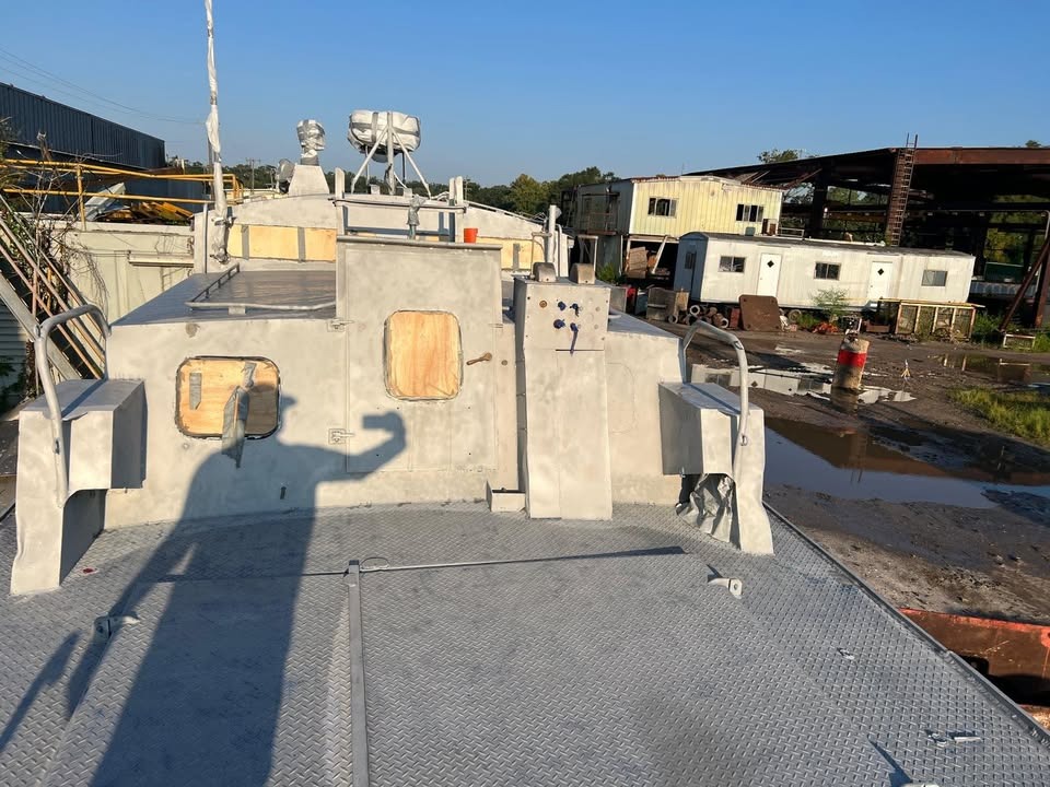 4.23.26 | Marine Auction | #109 • 40’ Aluminum Crew boat “BLACK HAWK”