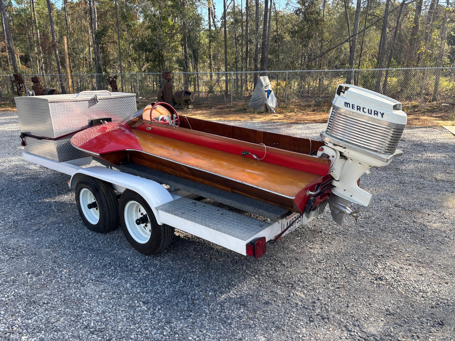 4.30.26 | #9546 • SKEETER” SID 10’, 6” CRAFT D-STOCK HYDROPLANE – MERCURY MARK 55H RACING ENGINE