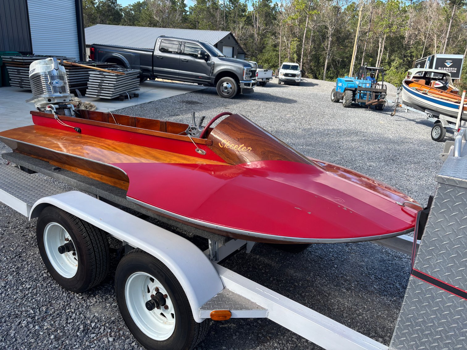 4.30.26 | #9546 • SKEETER” SID 10’, 6” CRAFT D-STOCK HYDROPLANE – MERCURY MARK 55H RACING ENGINE