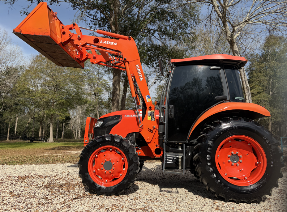 64hp Kubota Farm Tractor with 3rd Function- Bmt, TX