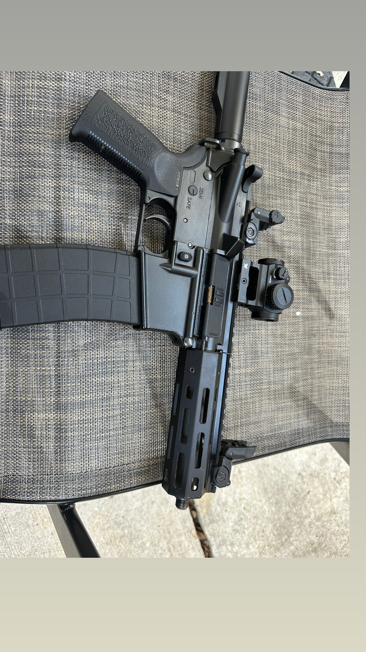 Micro Ar15 pistol 22lr