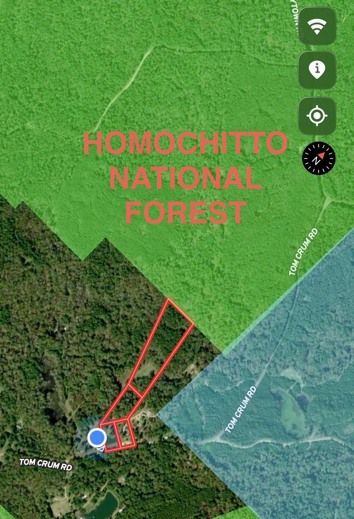 1781 TOM CRUM RD, CROSBY, MS 39633