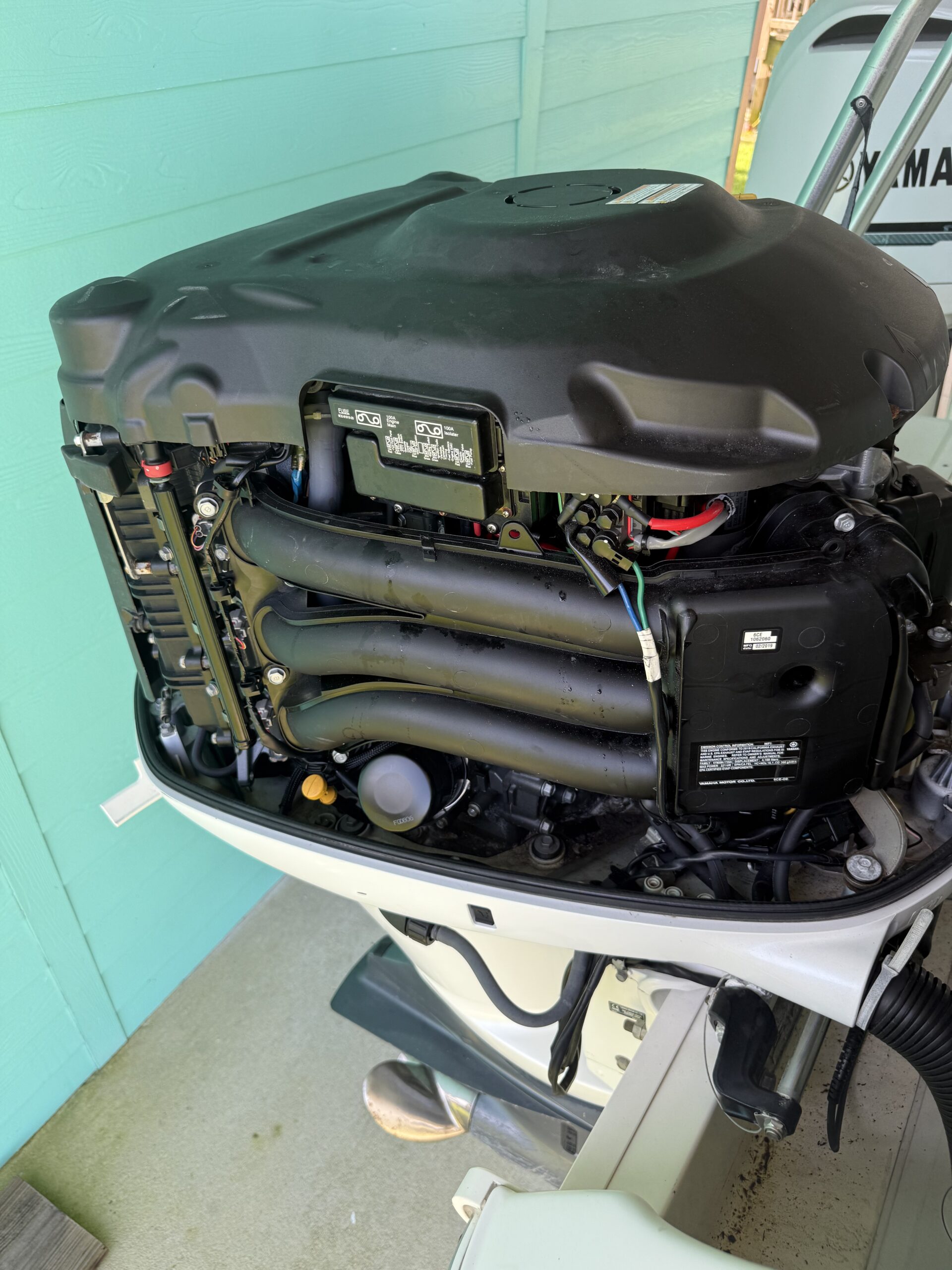 Twin 2019 F300 Yamahas for sale