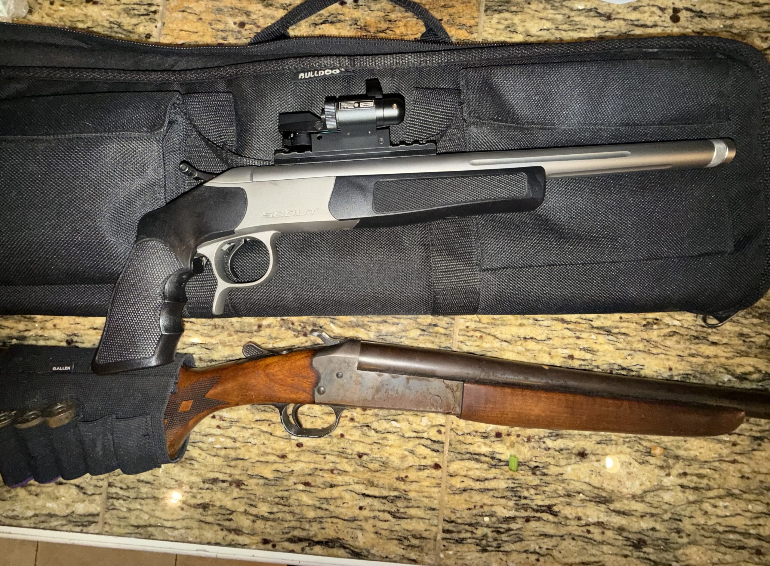 CVA Scout 350 Legend & Stevens 16G Single Shot