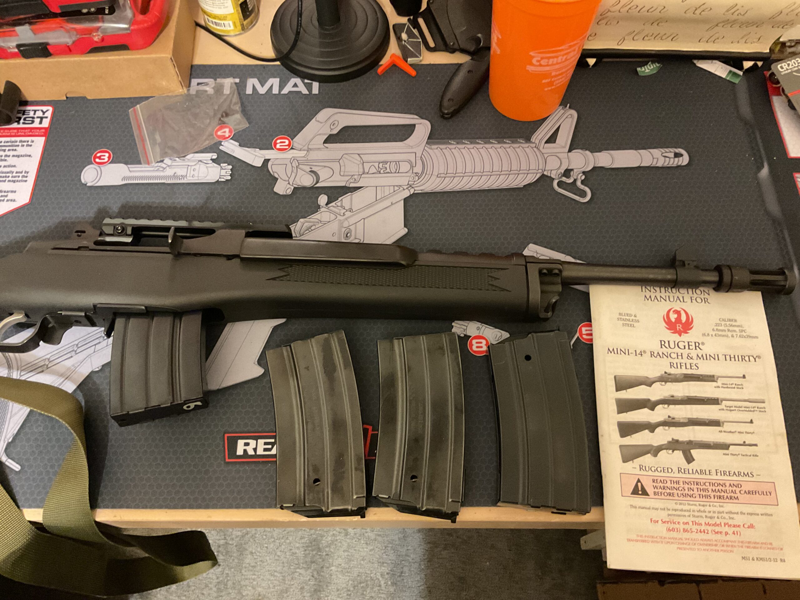 Ruger mini14 tactical and Sig Sauer 522