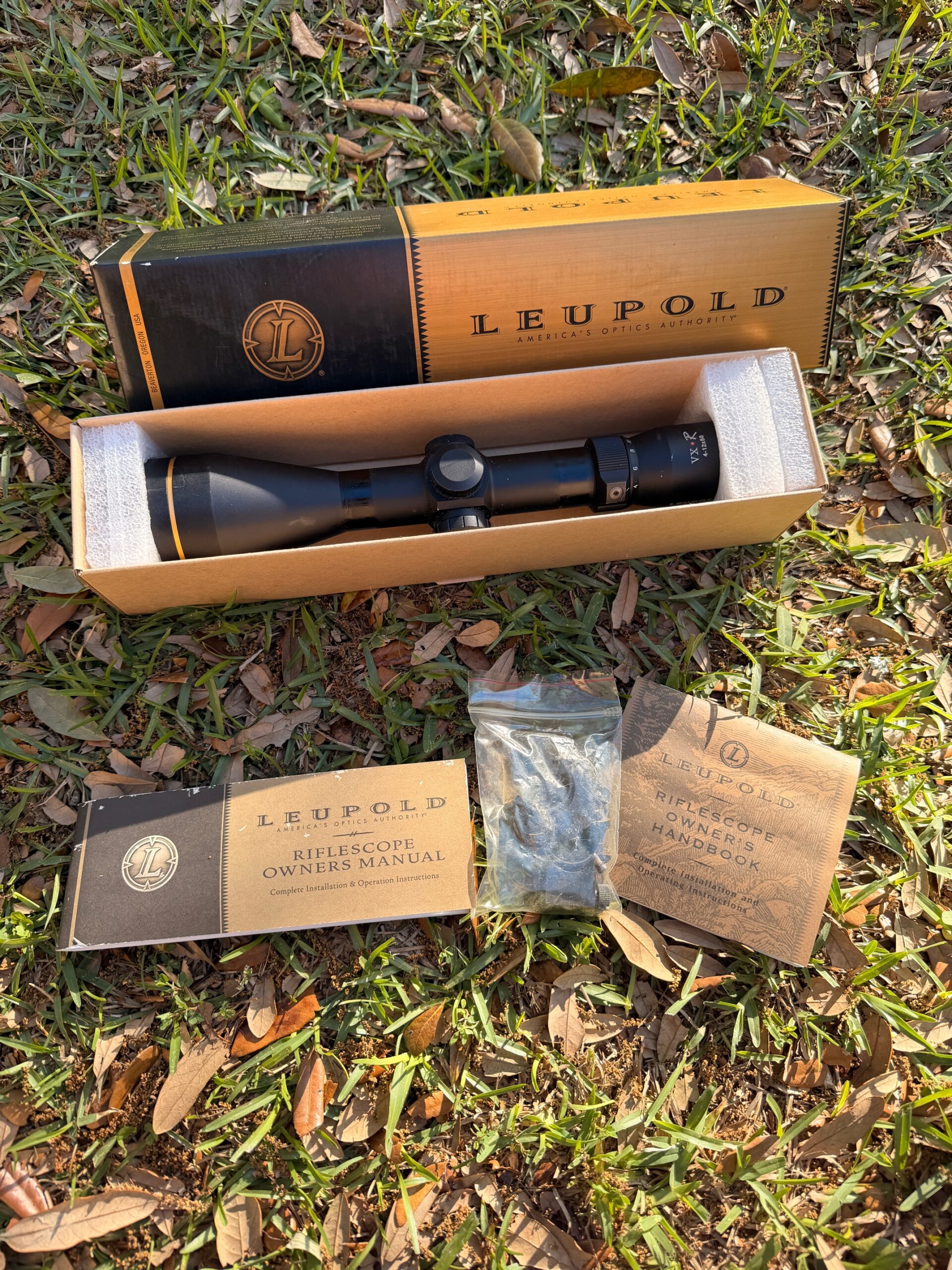 Leupold VX-R Rifle Scope 30mm Tube 4-12x 50mm Illuminated FireDot Duplex Reticle Matte