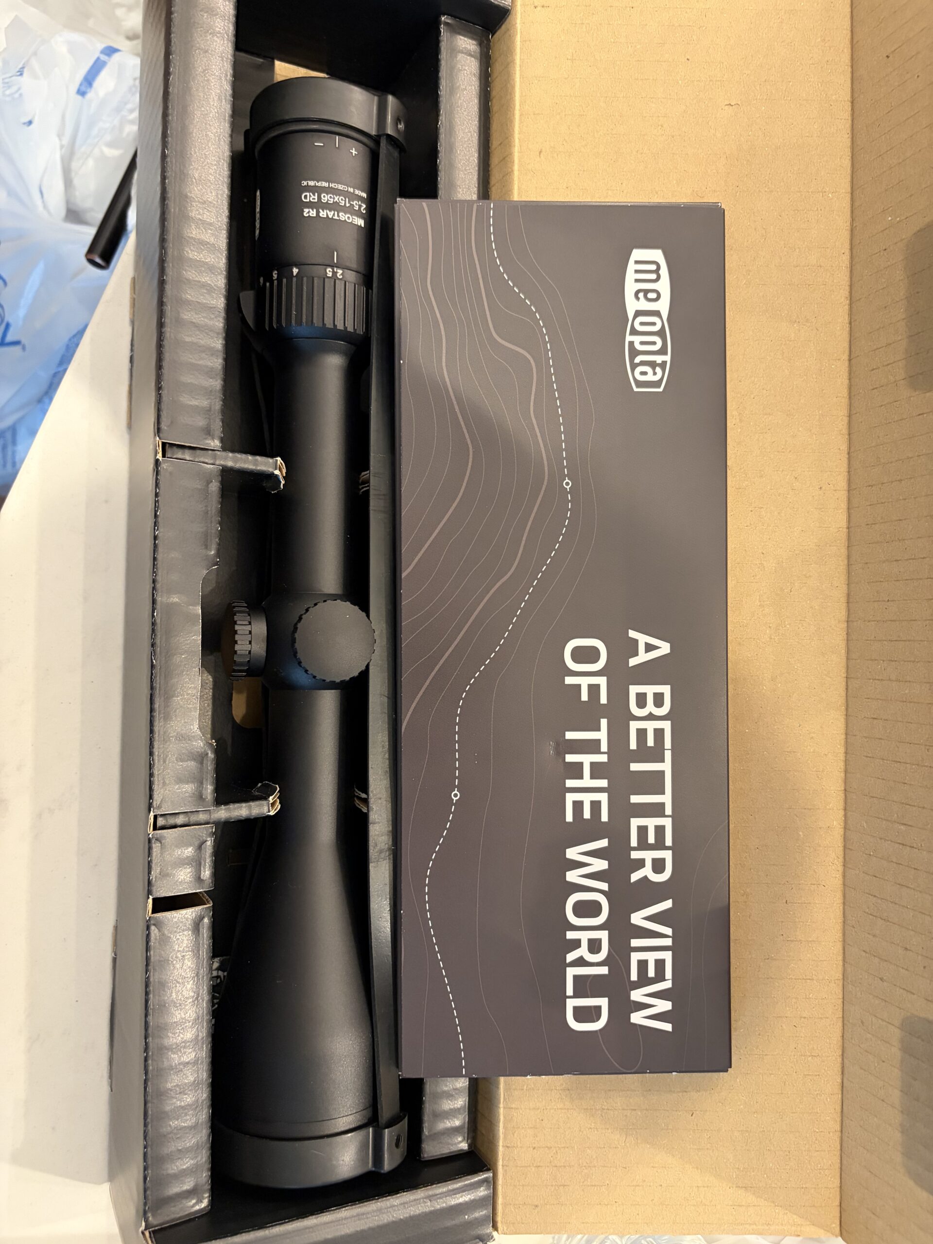 Bergara B-14 w/scope & New Meopta Scope in box