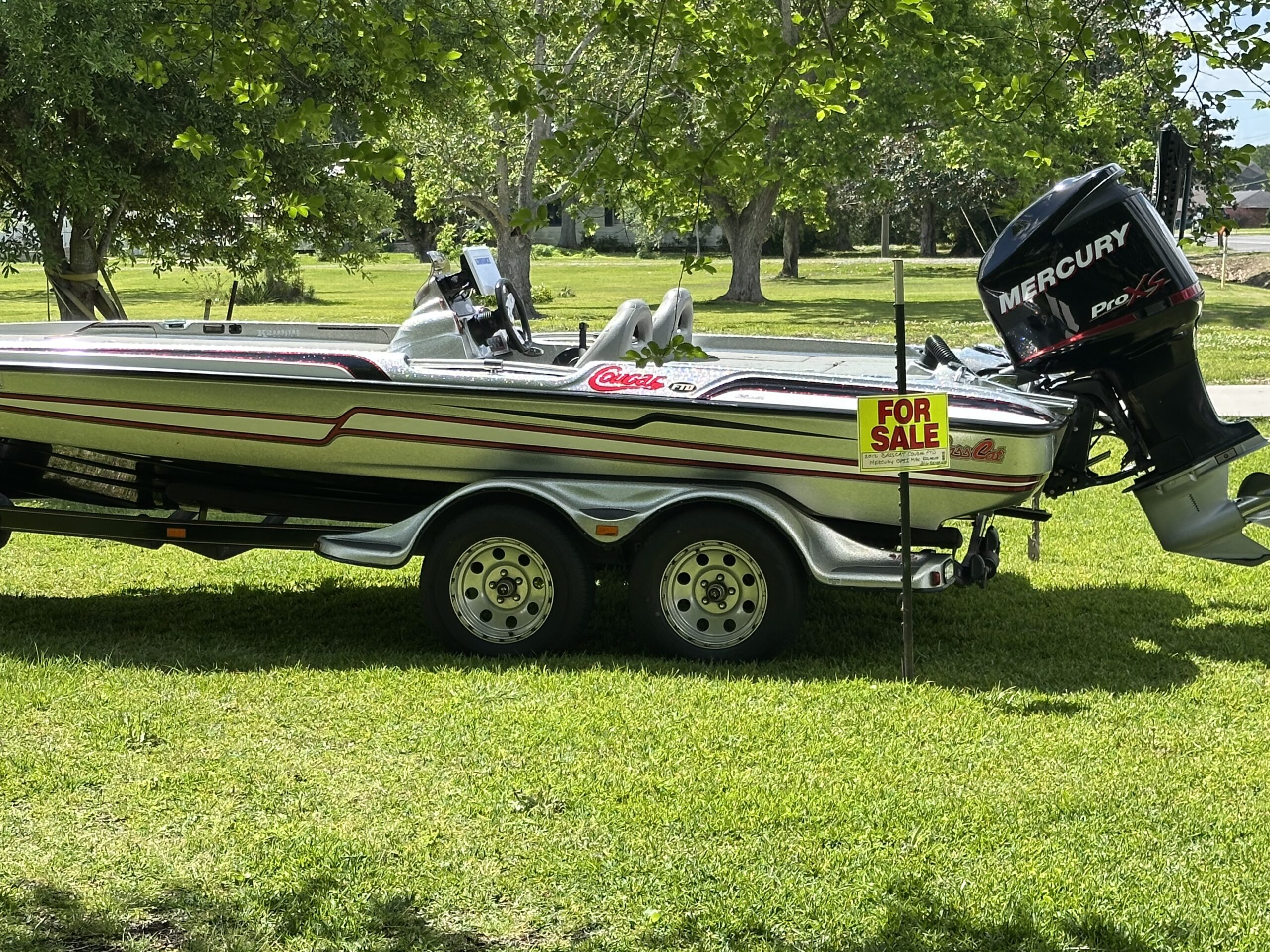 2012 Basscat Cougar FTD/Mercury Optimax For Sale