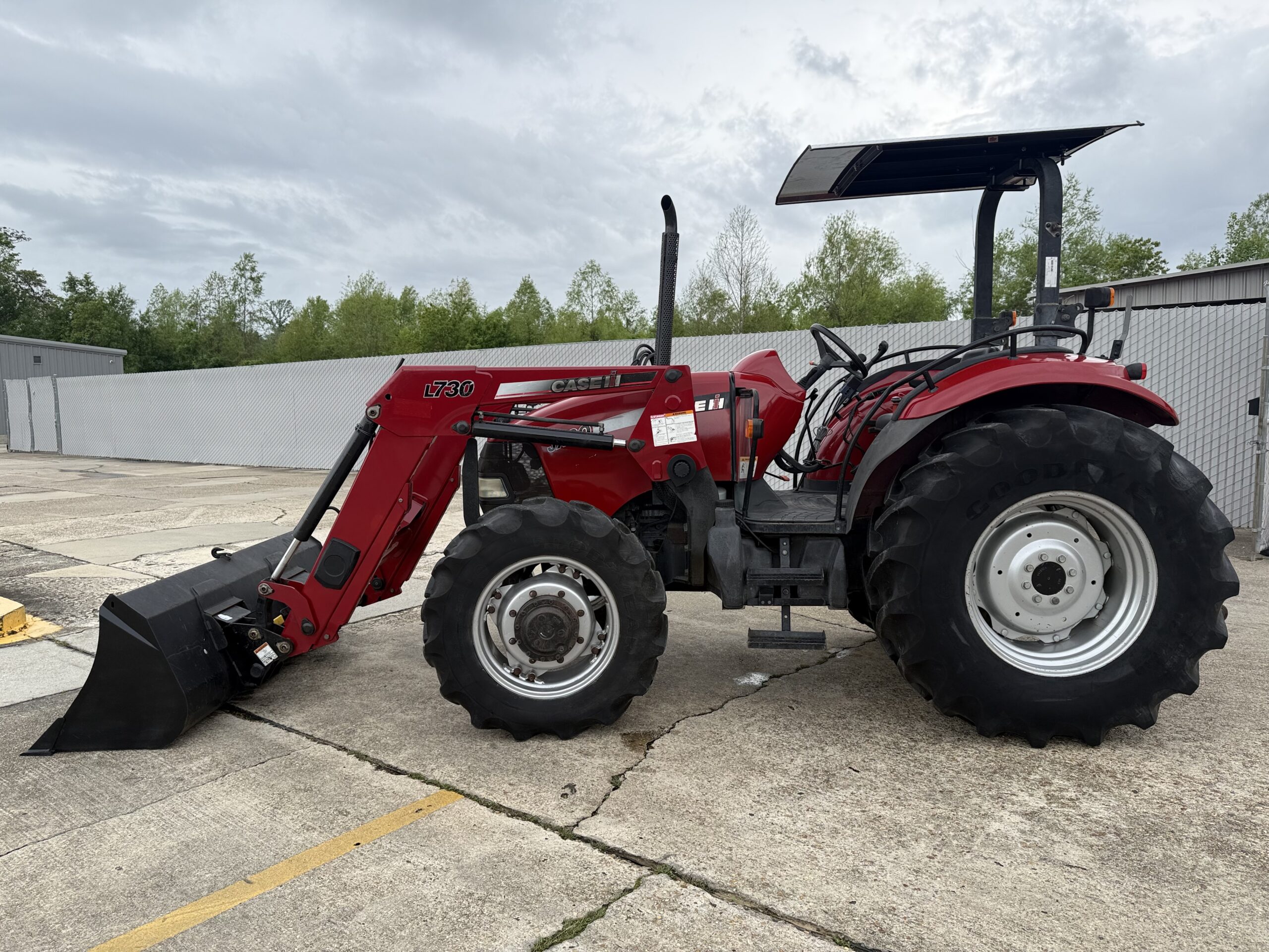 Case JX80 Tractor 72HP 4WD Loader 12/12 Mech Shuttle Dual Remotes No Emissions!