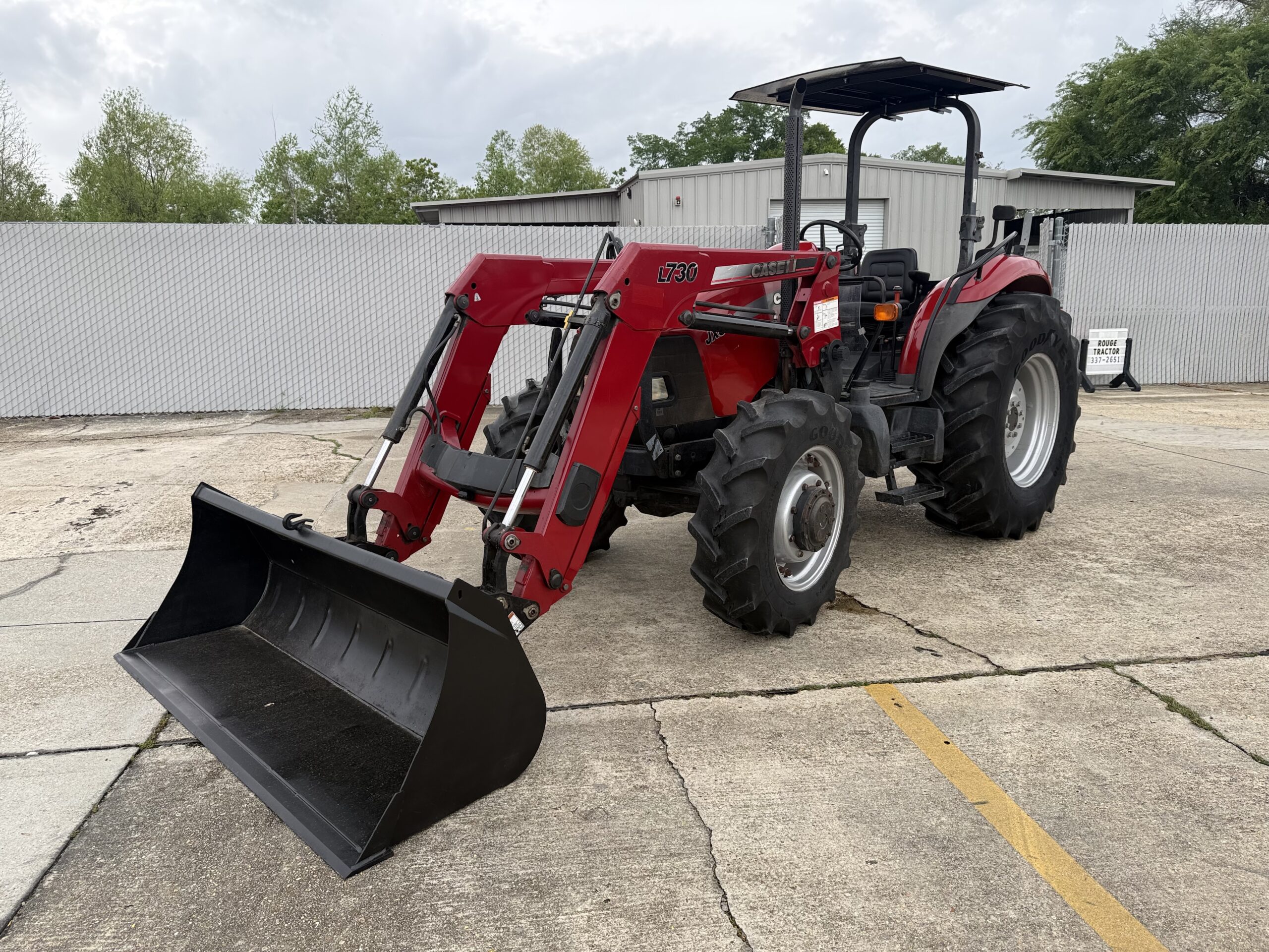 Case JX80 Tractor 72HP 4WD Loader 12/12 Mech Shuttle Dual Remotes No Emissions!