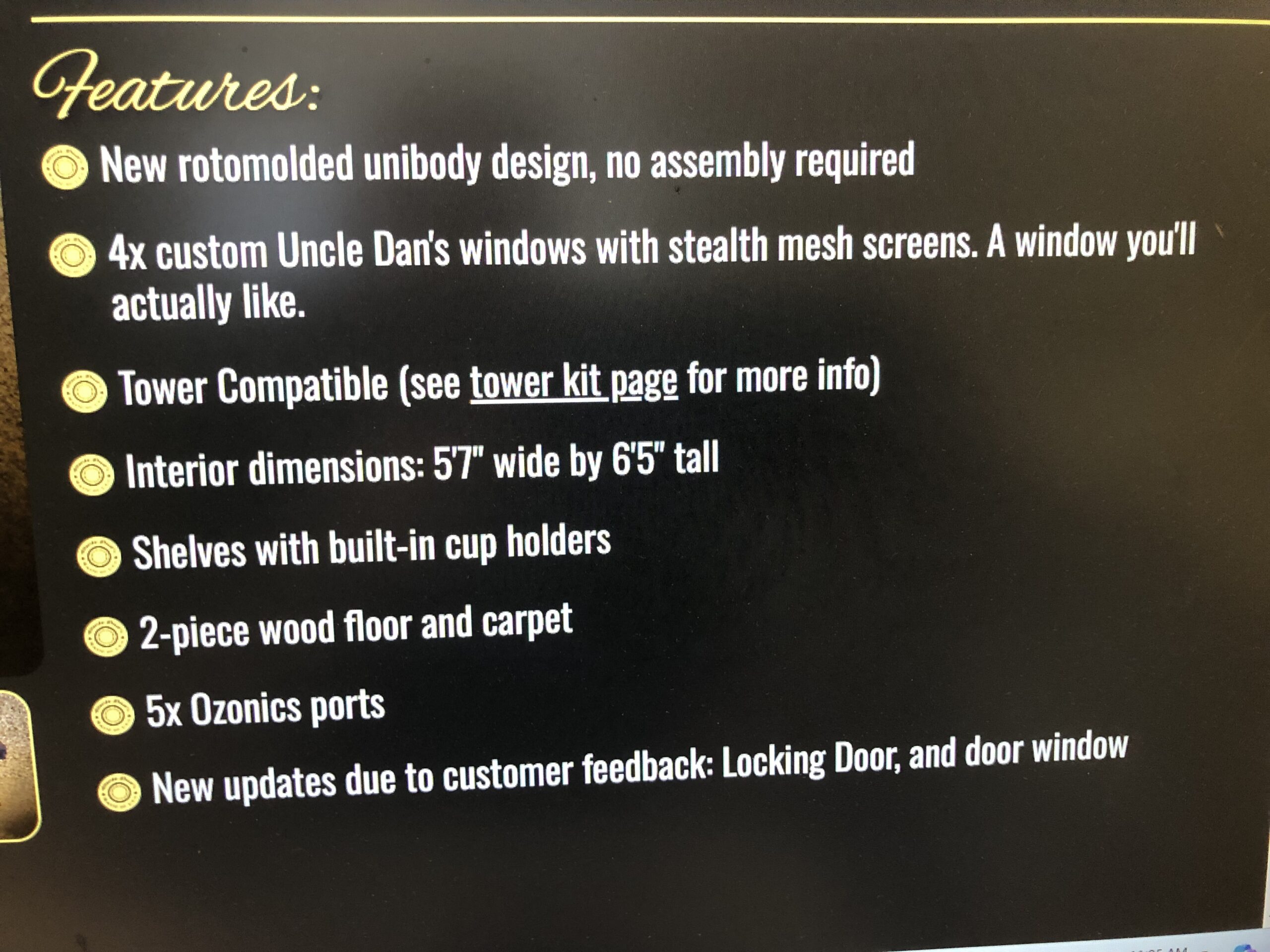 Uncle Dans deer blinds and welded metal bases