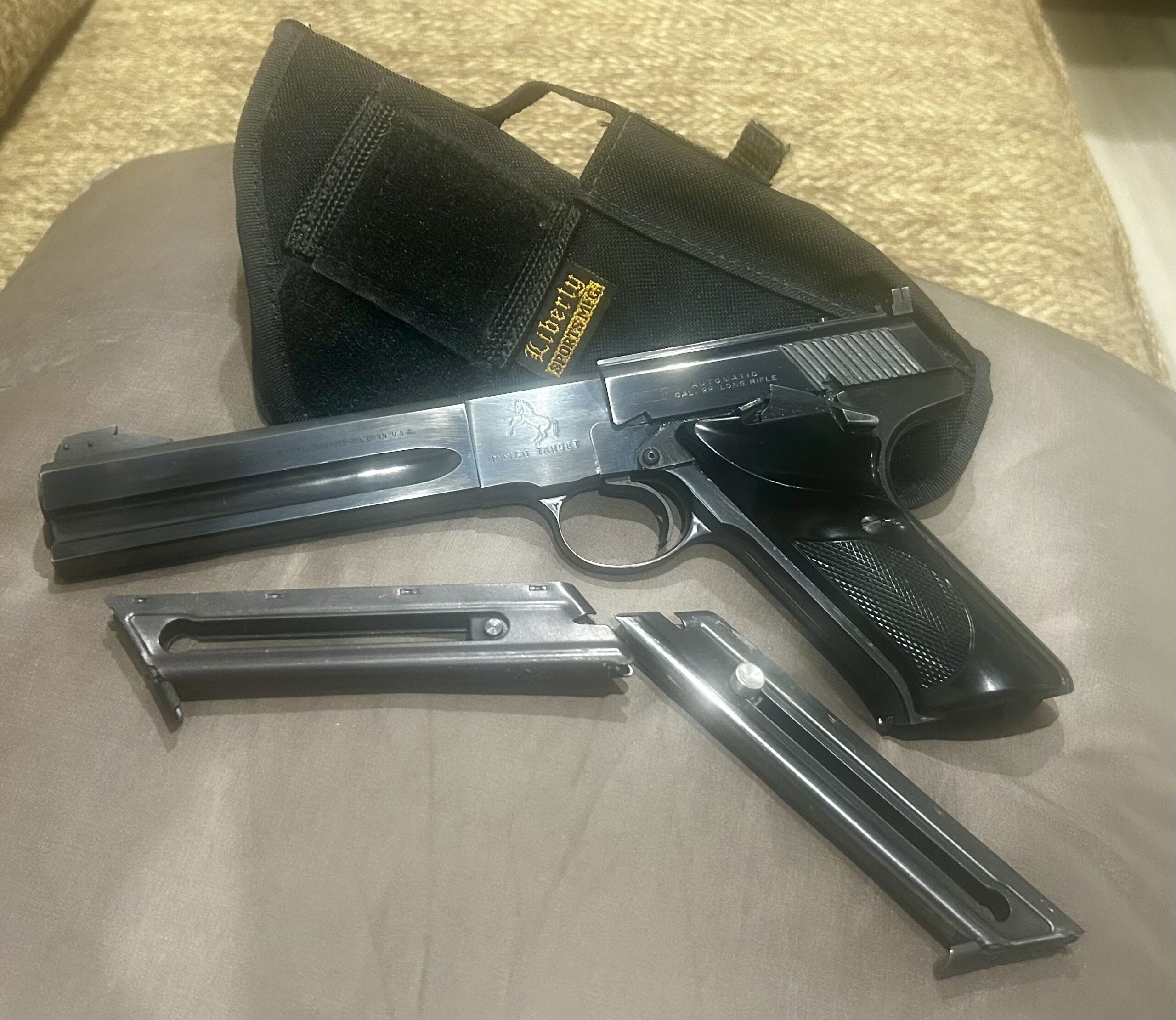 Rare 1942 Colt Woodsman Target Match 1st Series .22