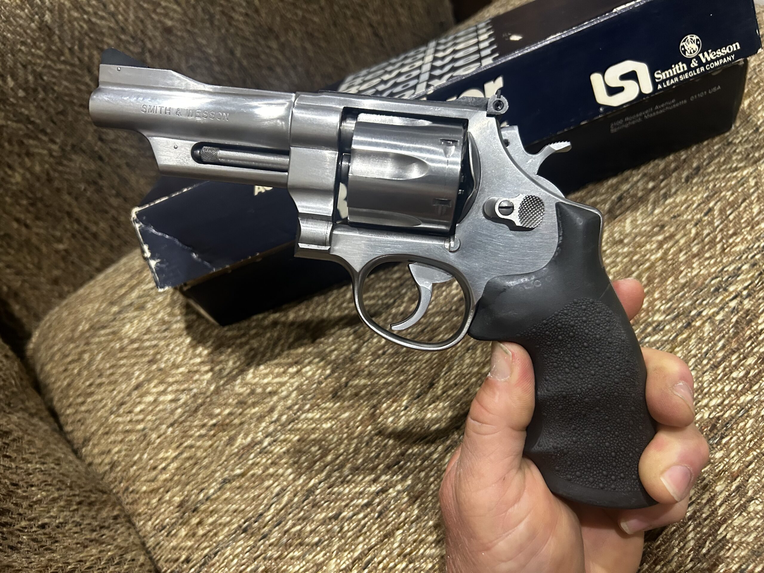 Smith and Wesson model 624 NIB 44 Special CTG 4” Barrel