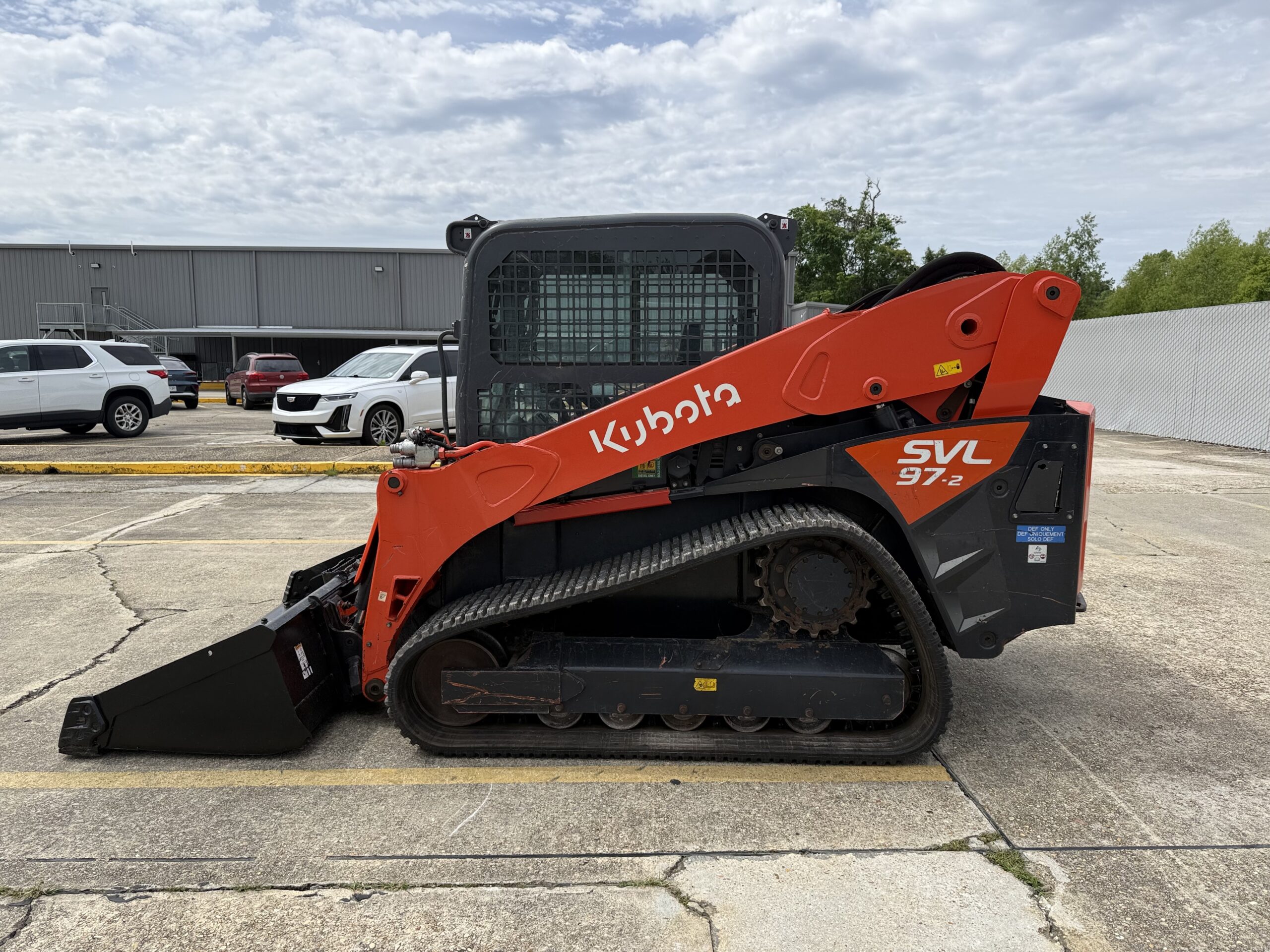 Kubota SVL97-2 High Flow AC Skid Steer 97HP Hydraulic Couplers Full Kubota Warranty