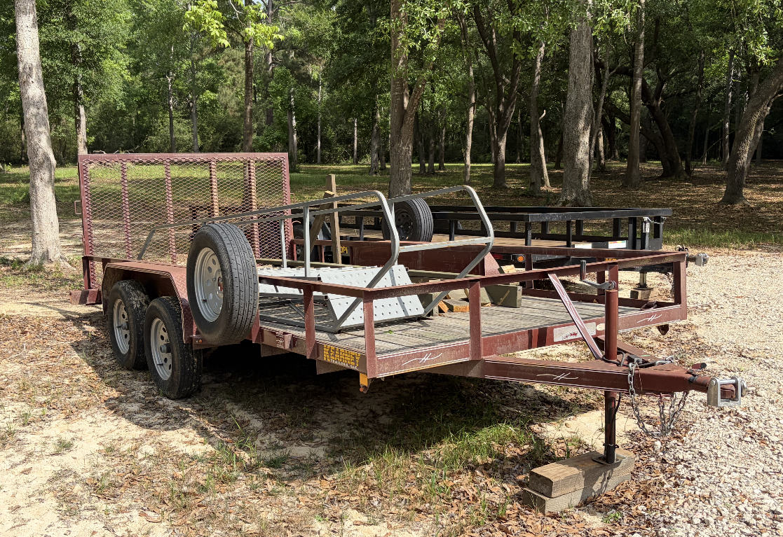 16ft Lowboy Trailer- Bmt, TX