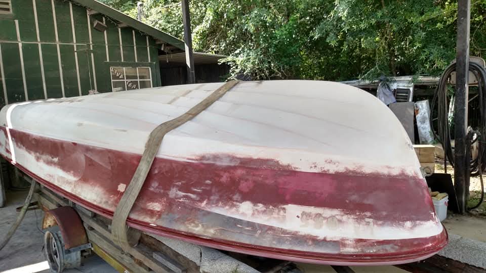 Fiberglass boat repair