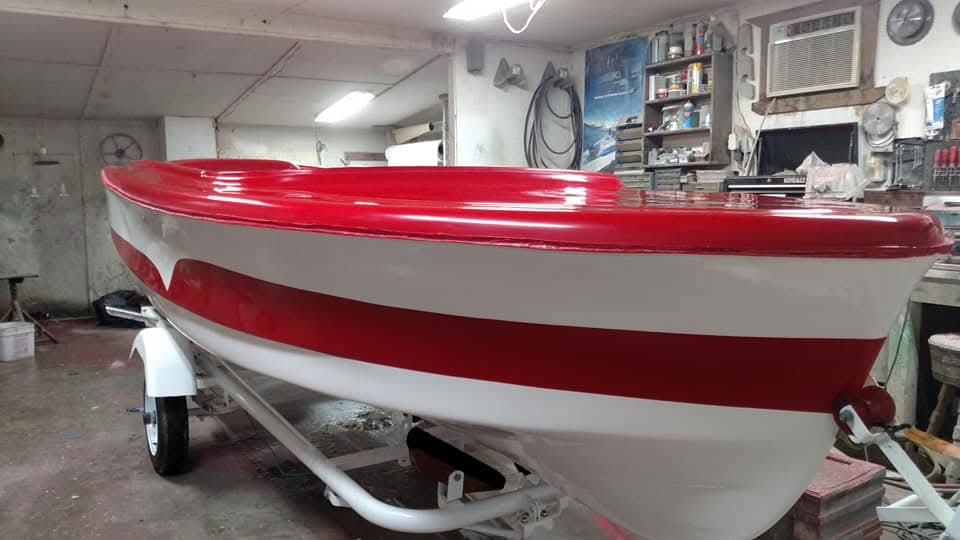 Fiberglass boat repair