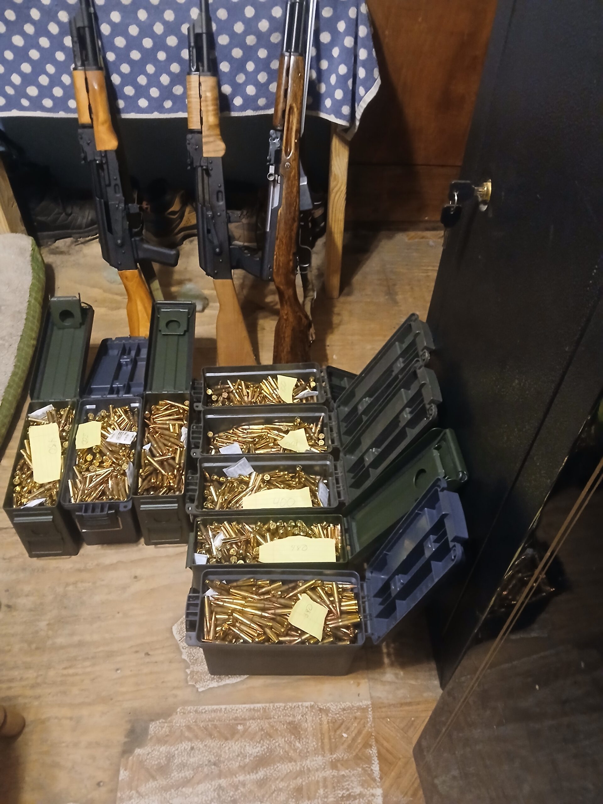 1700 + ROUNDS 7.62X39 NEW BRASS CASE AMMO.