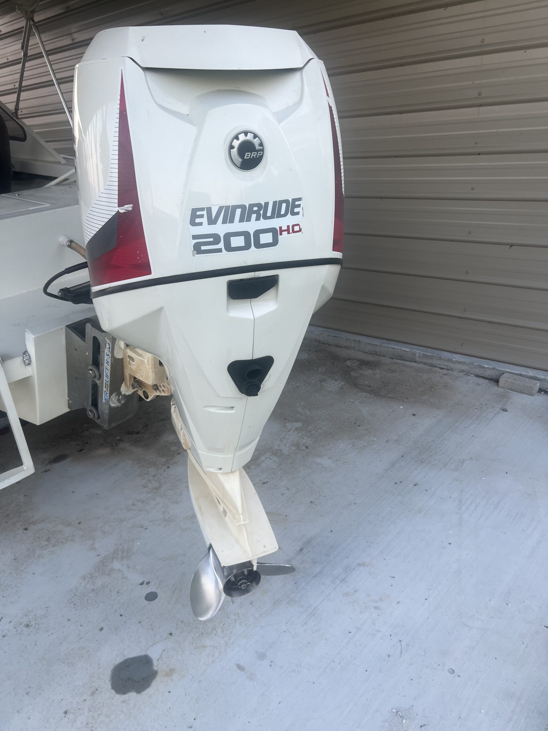 2014 200 HP 20” Shift Evinrude E-tec