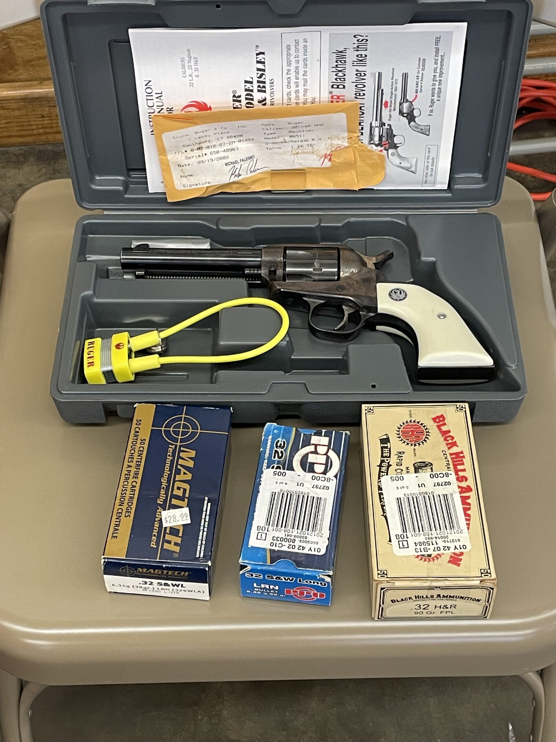 Ruger Single 6 in 32 mag