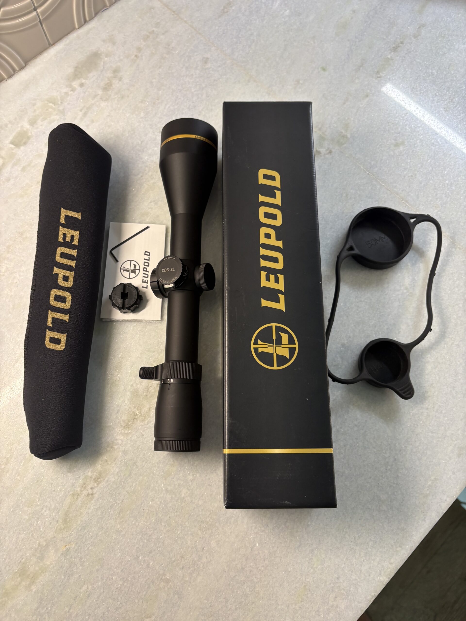 Leupold VX 3HD 3.5-10x50mm (30mm) CDS-ZL illuminated Firedot Reticle