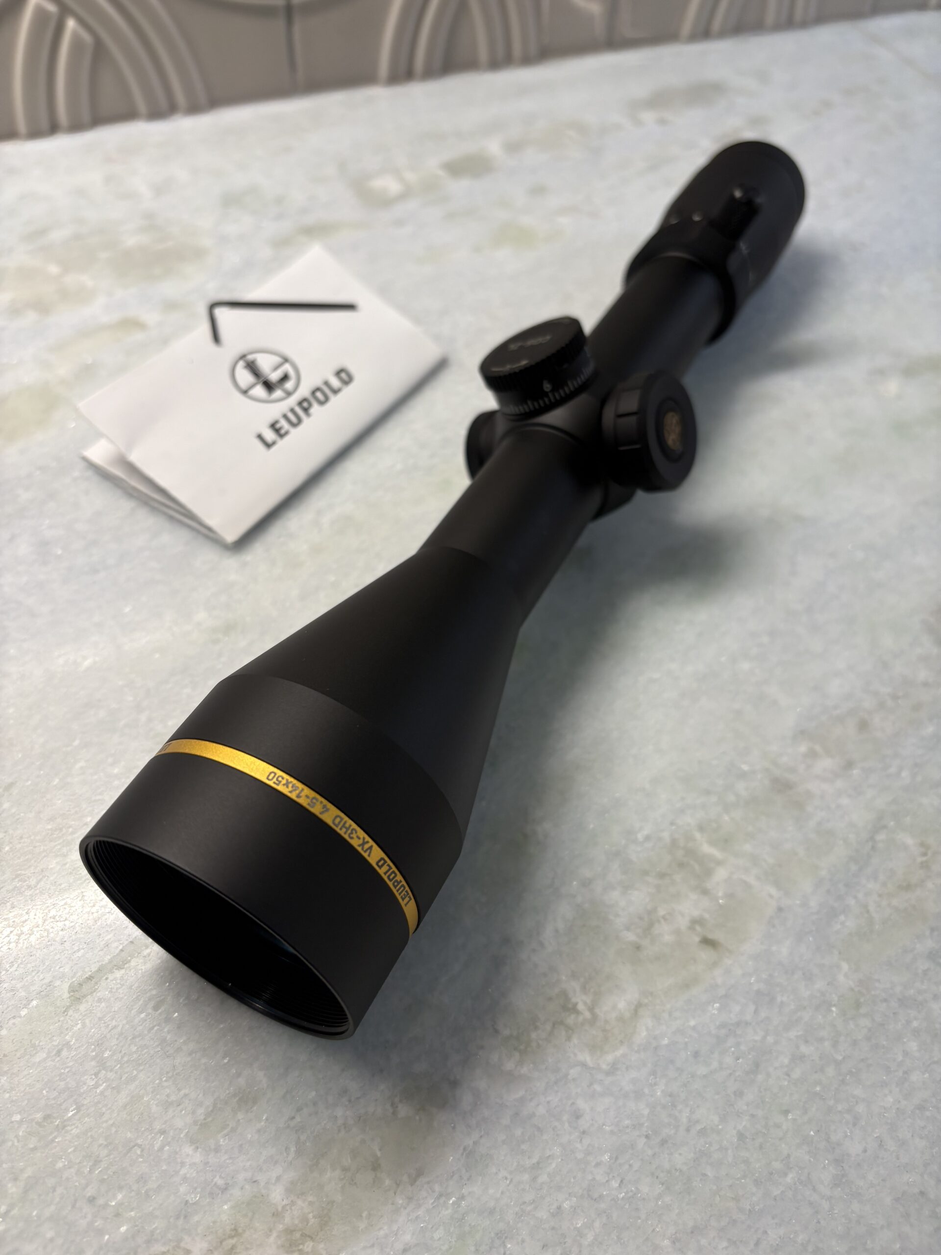 Leupold VX 3HD 4.5-14x50mm CDS-ZL (30mm) illuminated Firedot Reticle