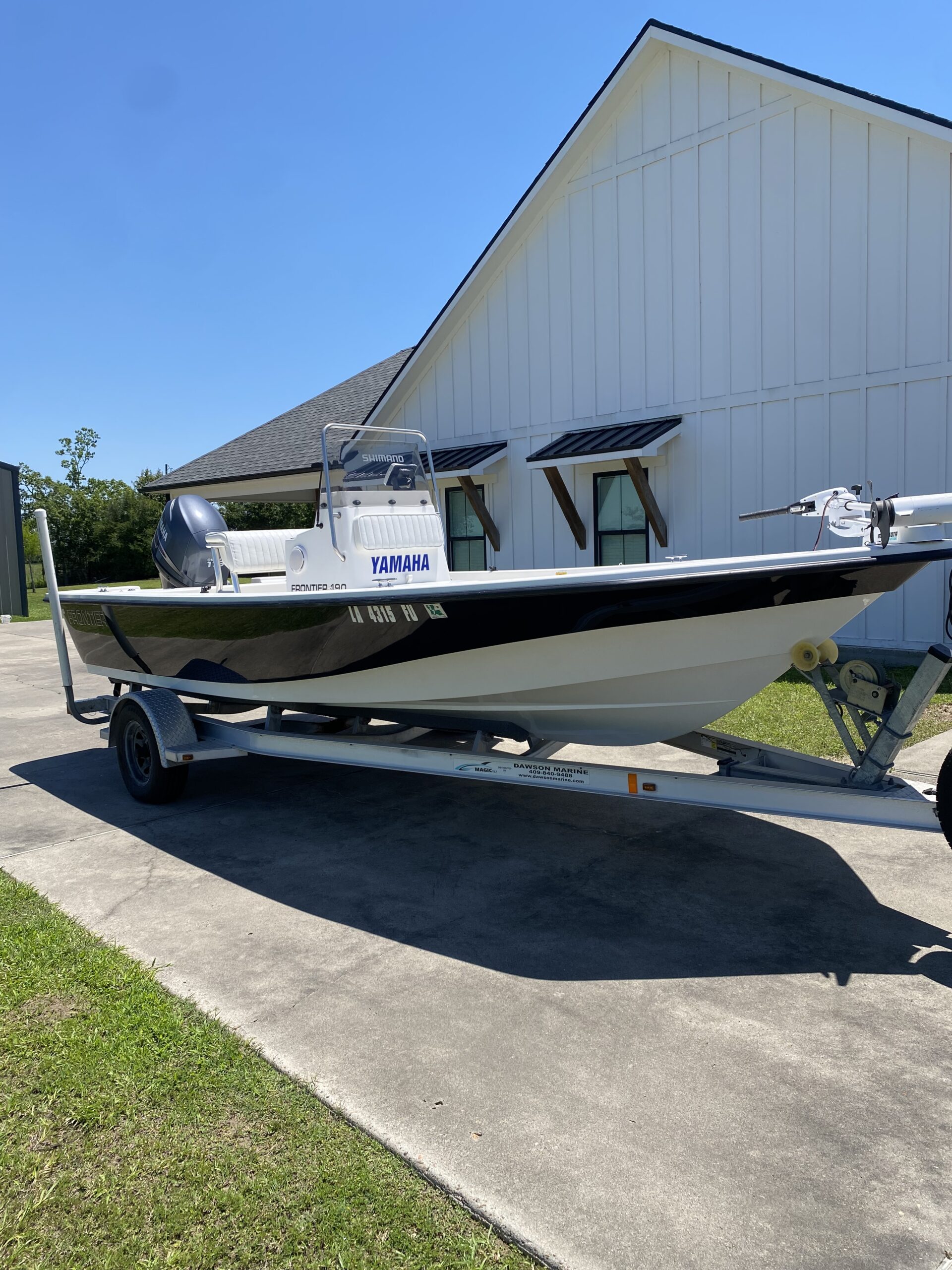 Garage Kept Frontier 190 w/ Yamaha F115 (66 hrs).