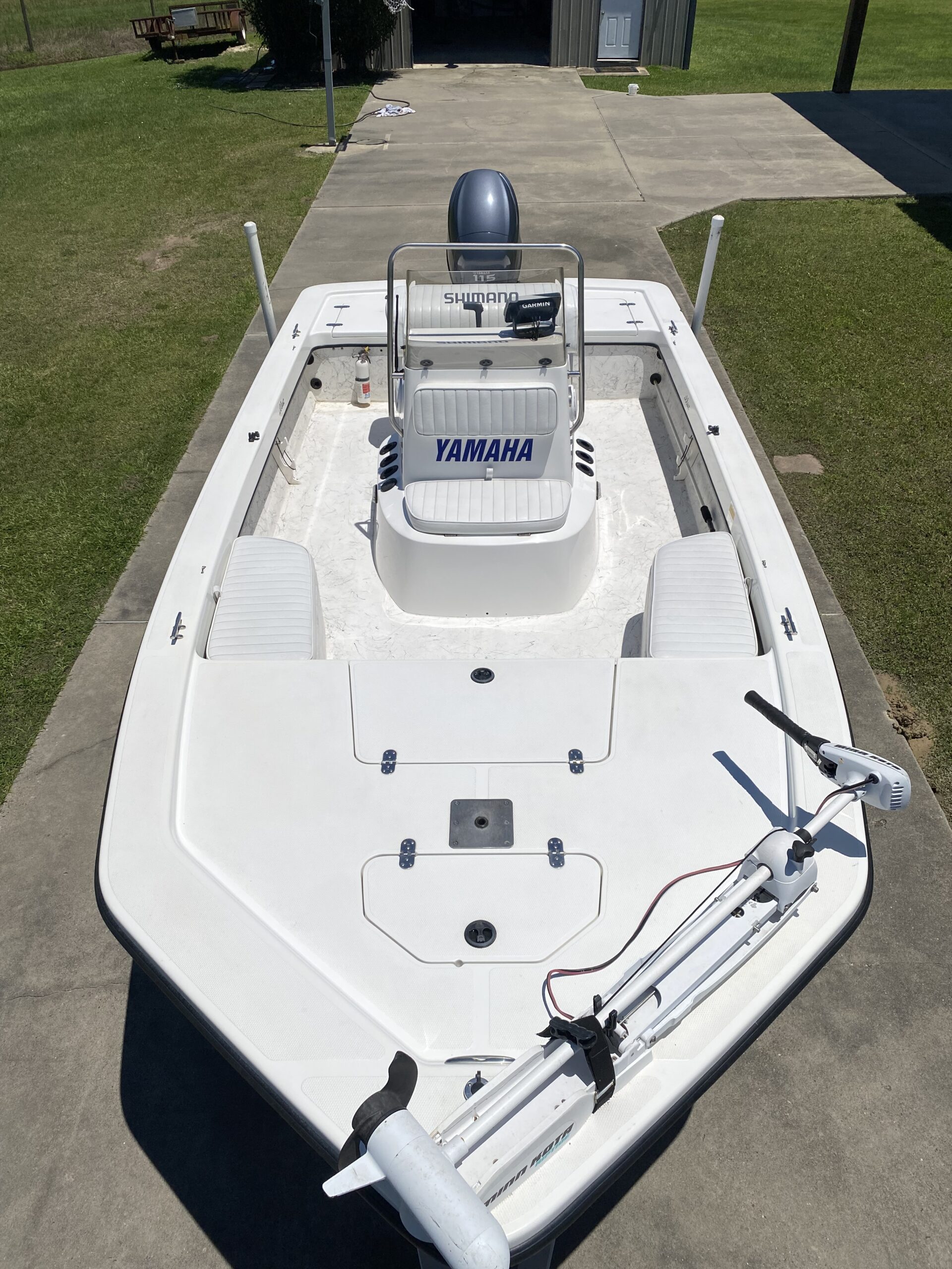 Garage Kept Frontier 190 w/ Yamaha F115 (66 hrs).