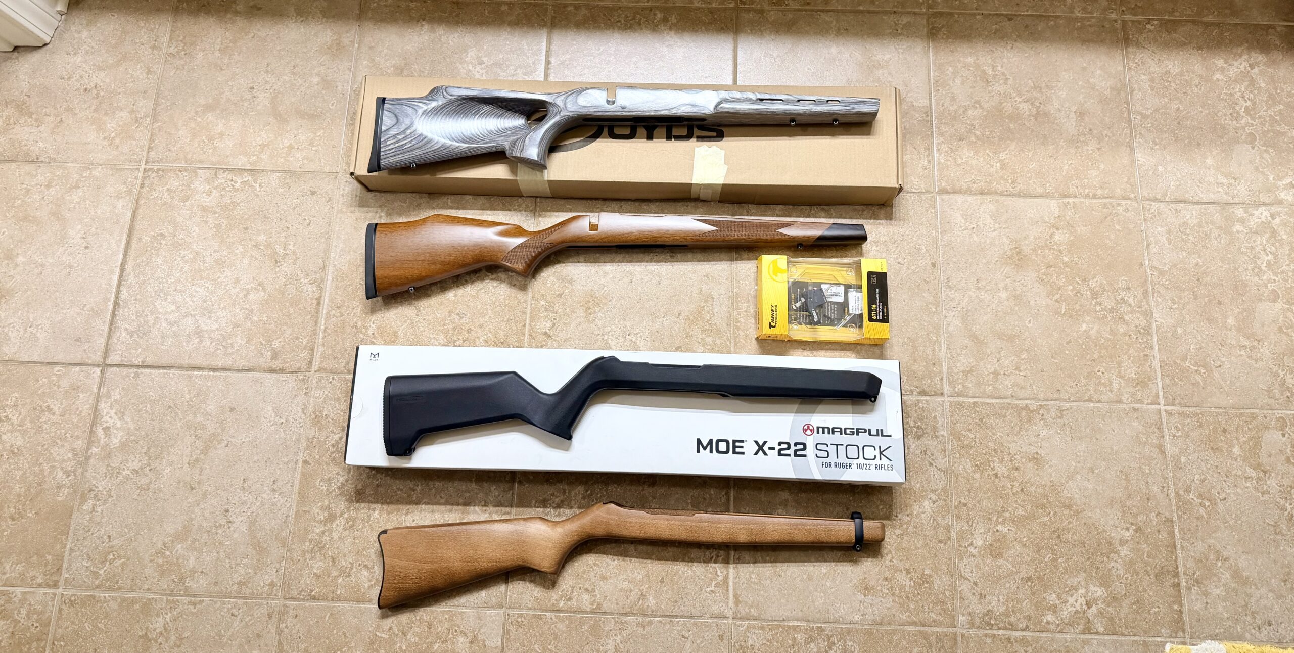 New stocks/Trigger for Weatherby vanguard/ and Ruger 10/22 stocks!!!!!