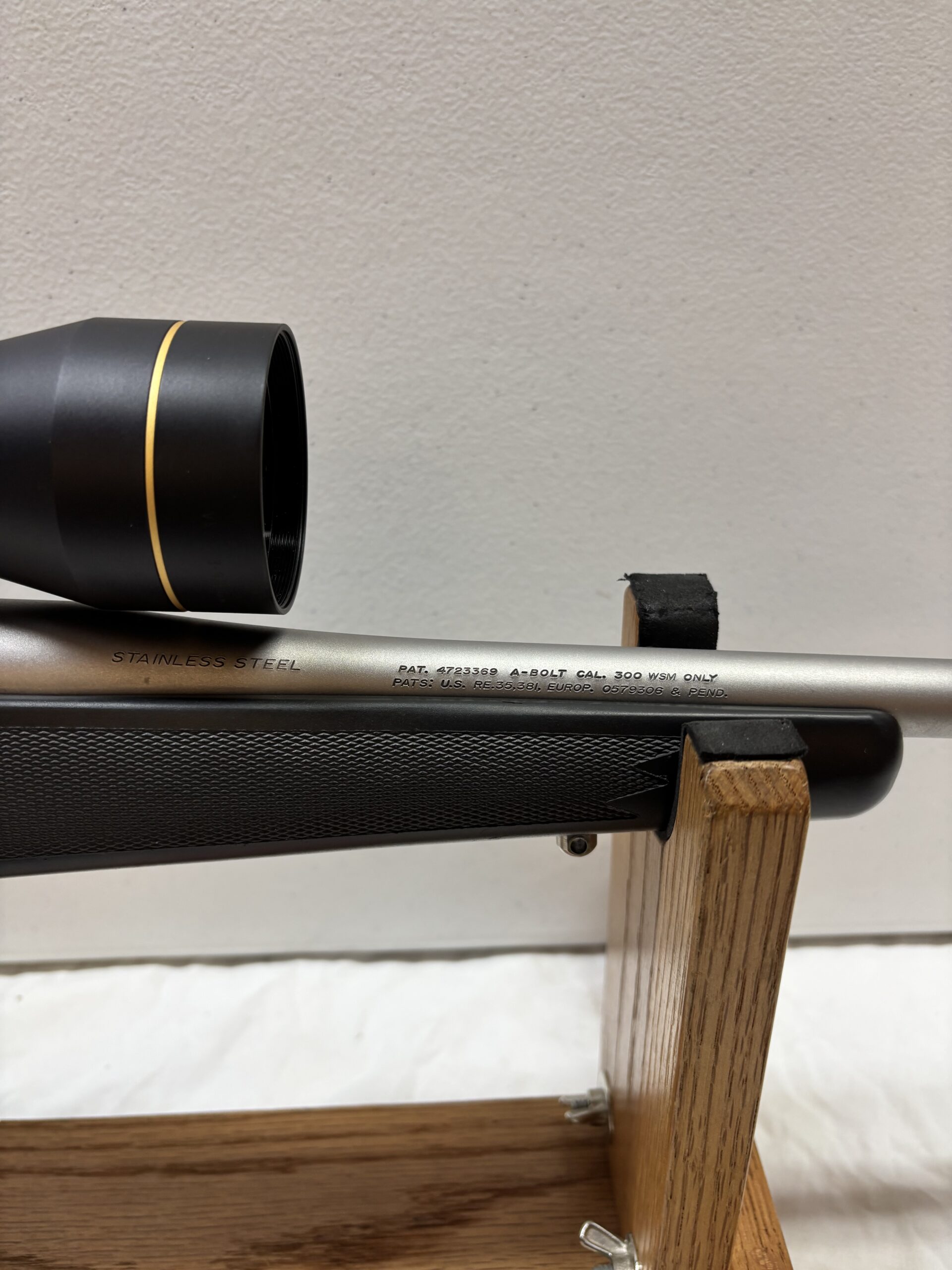 Browning A5 300 WSM Stainless Steel with Boss