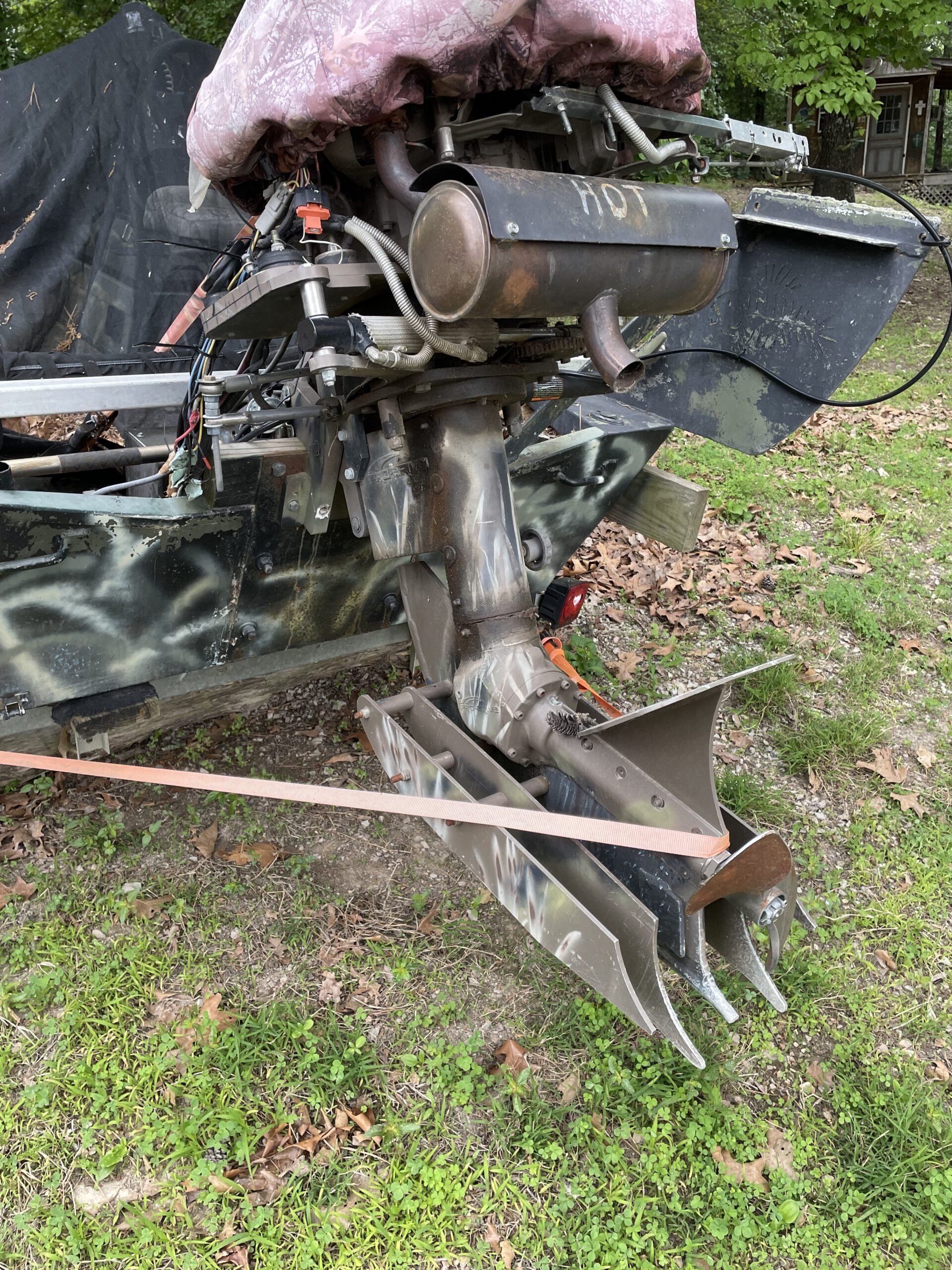 Mudboat 2016 ProDrive 37 EFI on 2006 18’ Go Devil