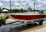 21 Foot Carolina Skiff with 115 HP 4-Stroke Yamaha and Aluminum Trailer