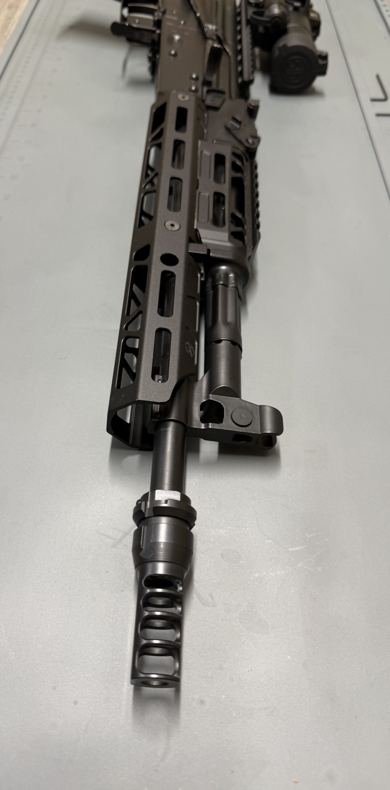 AK-47, Romeo 7 red dot, 335 rounds