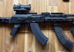 AK-47, Romeo 7 red dot, 335 rounds