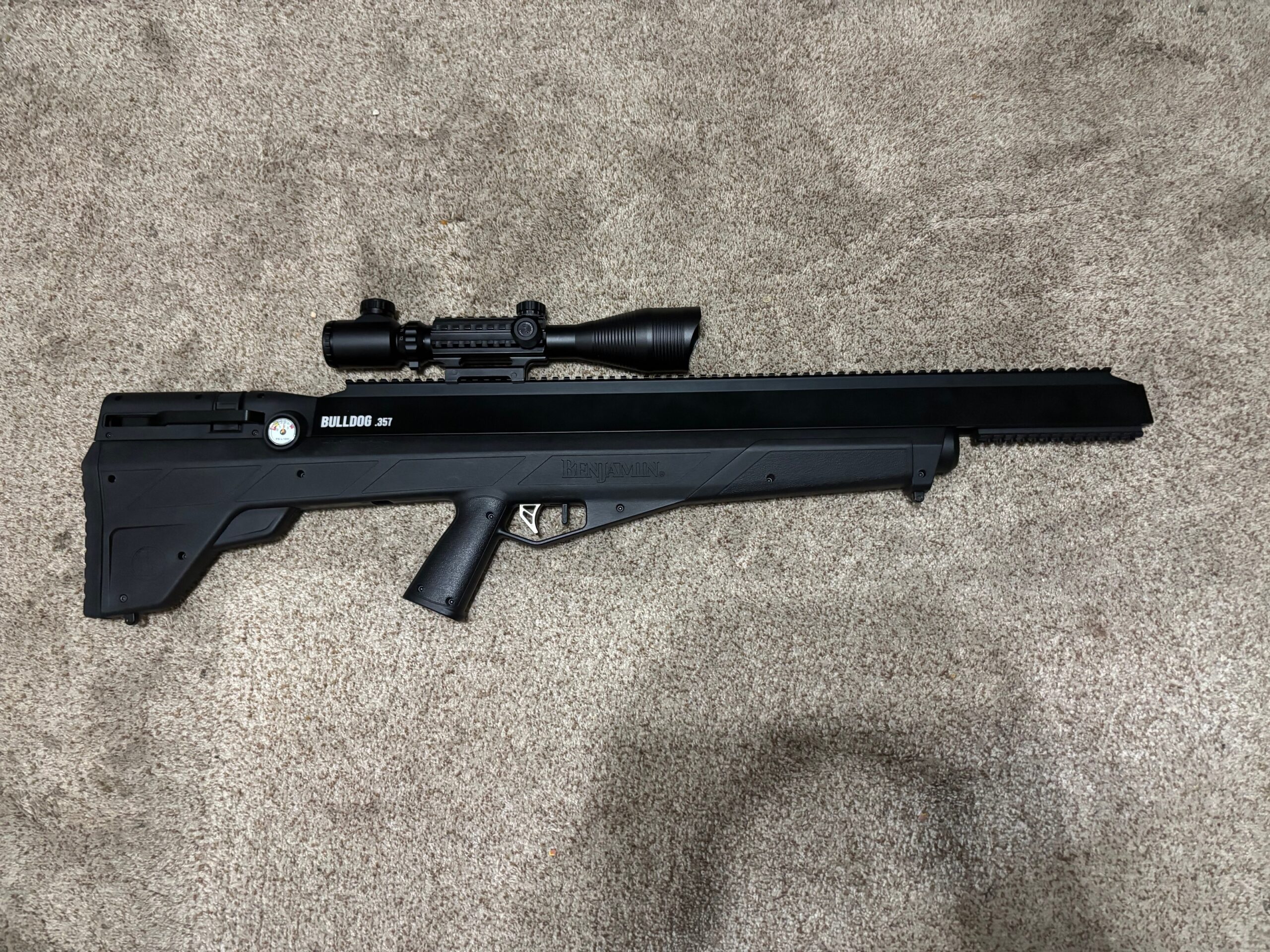 Benjamin Bulldog .357 Bolt Action PCP Air Rifle