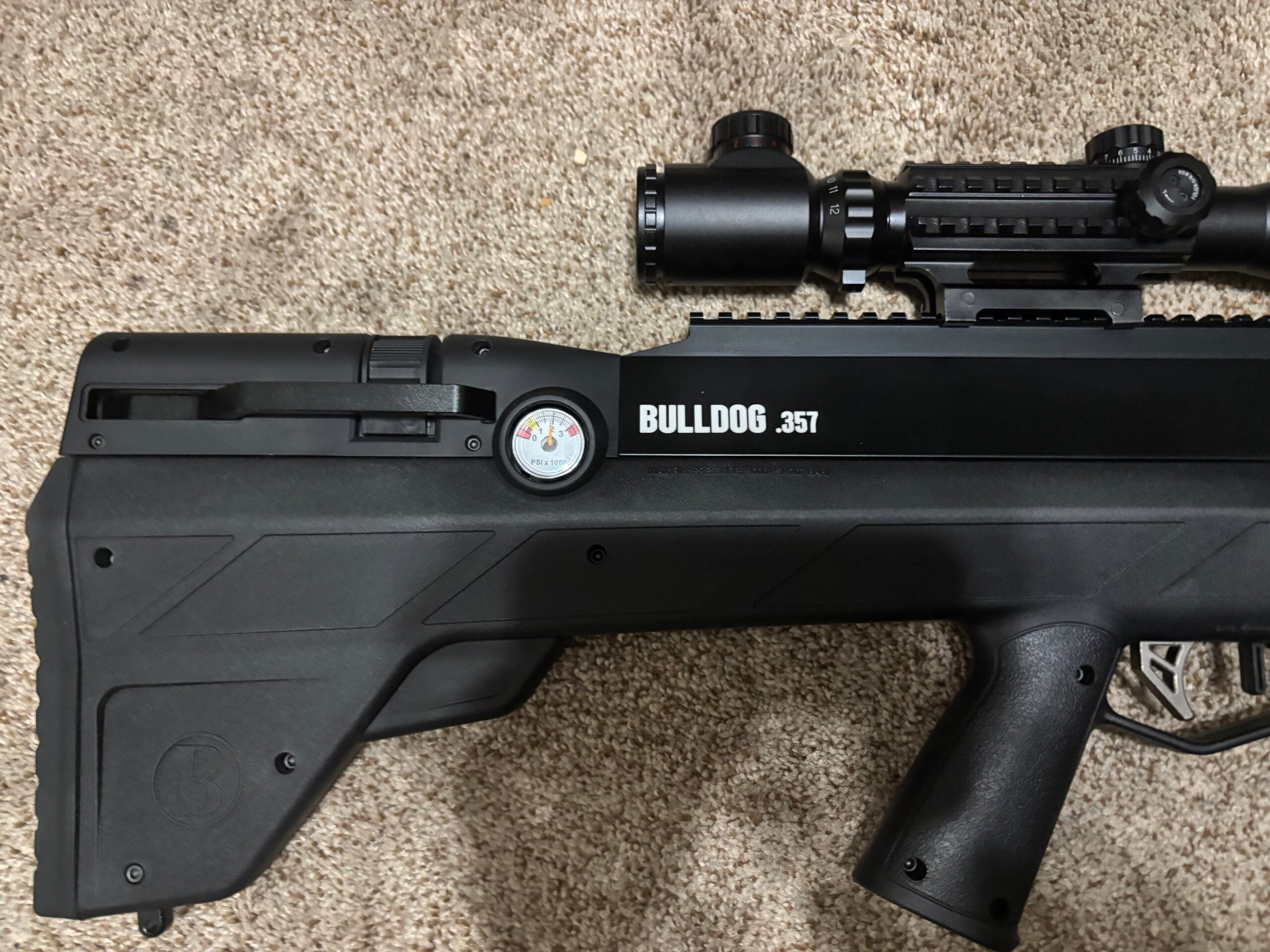 Benjamin Bulldog .357 Bolt Action PCP Air Rifle
